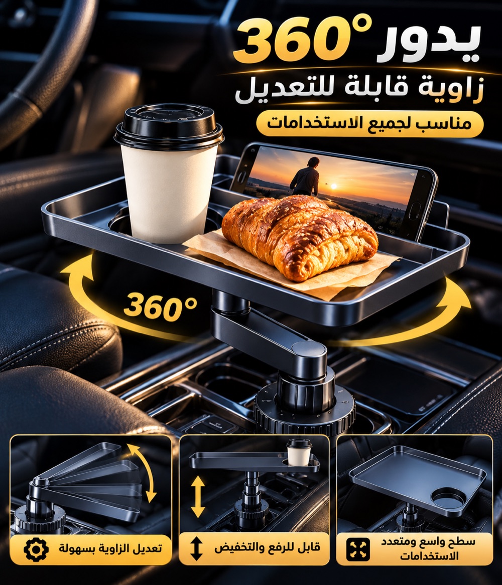 تدور 360 درجة وزاوية قابلة للتعديل